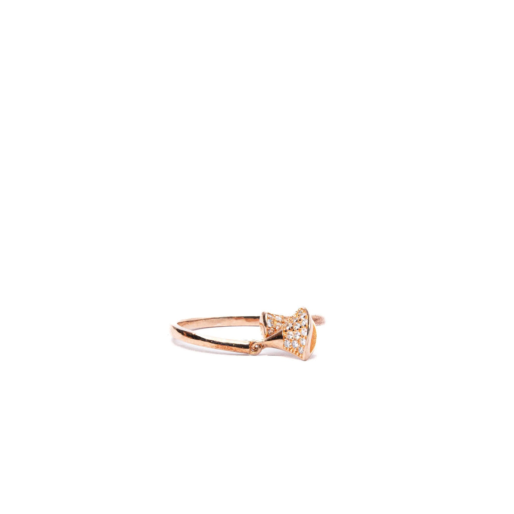 Alizia Hanging Shell Ring