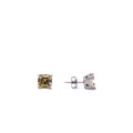 Alizia Emerald Small Cut Stud Earrings