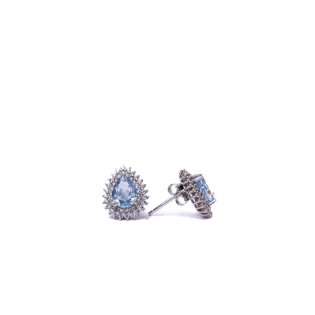 Alizia Raindrop Full Stud Earrings