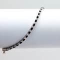 Alizia Black & White Diamond Tennis Bracelet