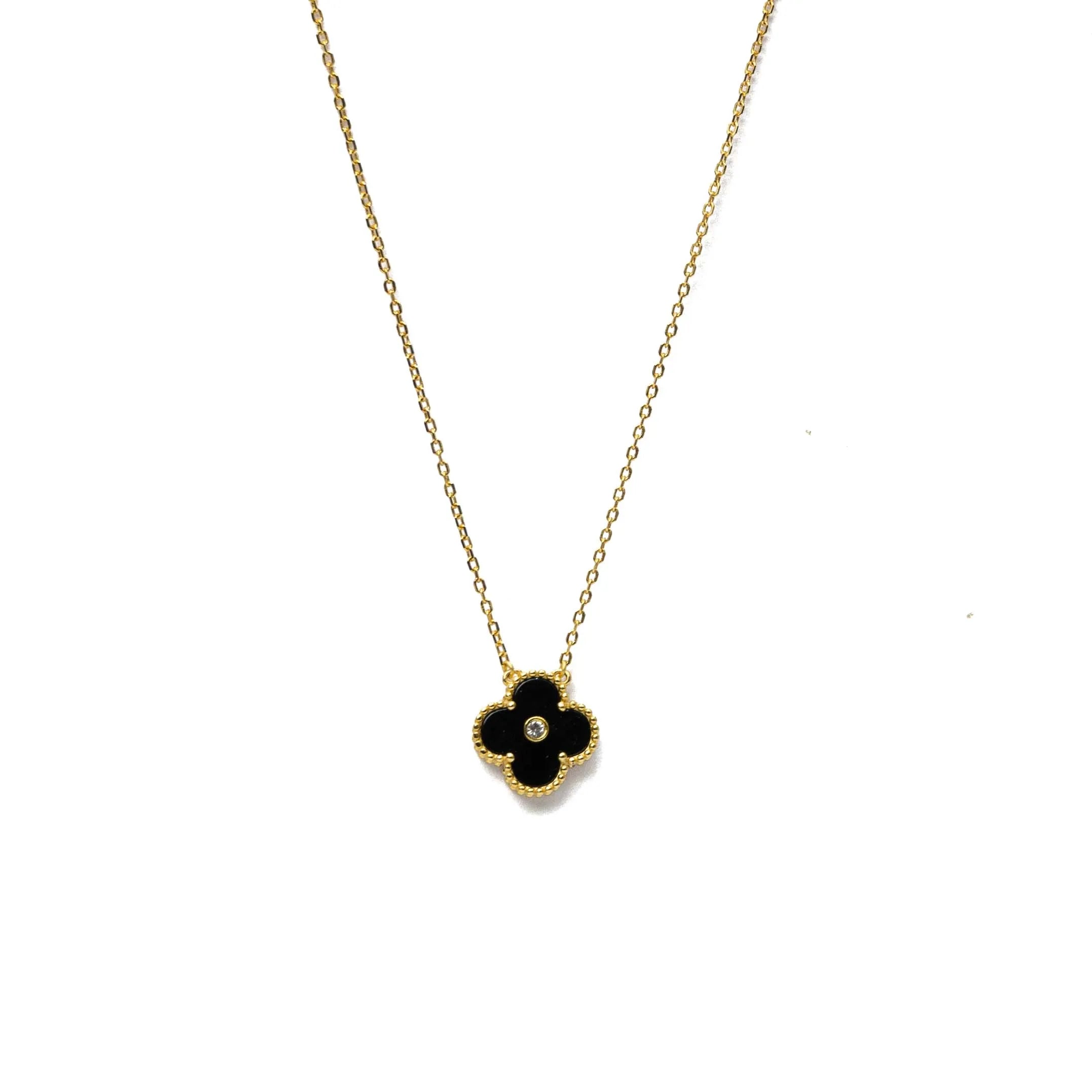 Alizia Single Stud Clove Short Necklace