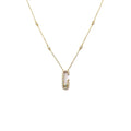 Alizia Hanging Open Majestic Short Necklace