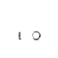 Alizia Colourful Hoop Hooped Earrings