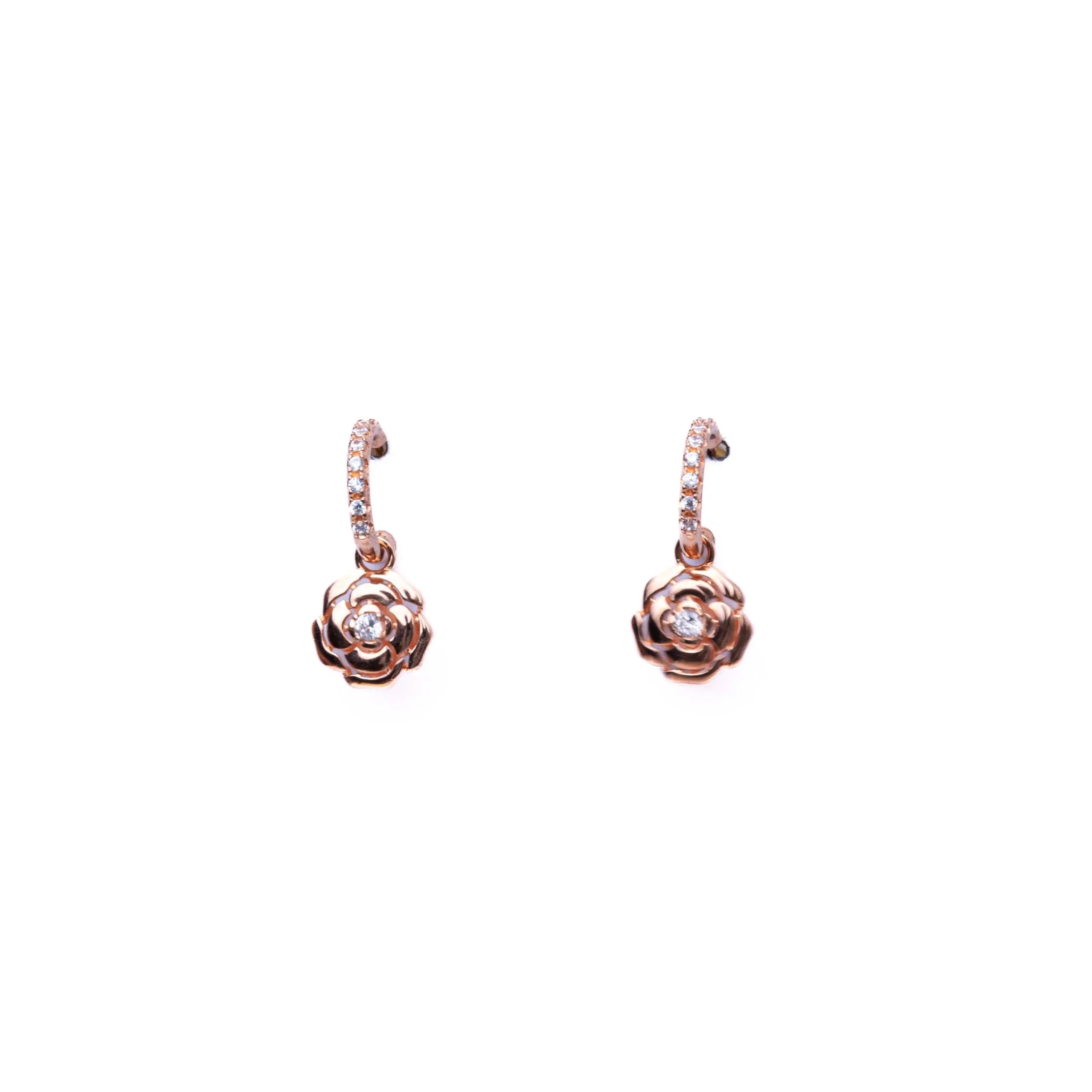 Alizia Rose Drop Drop Earrings