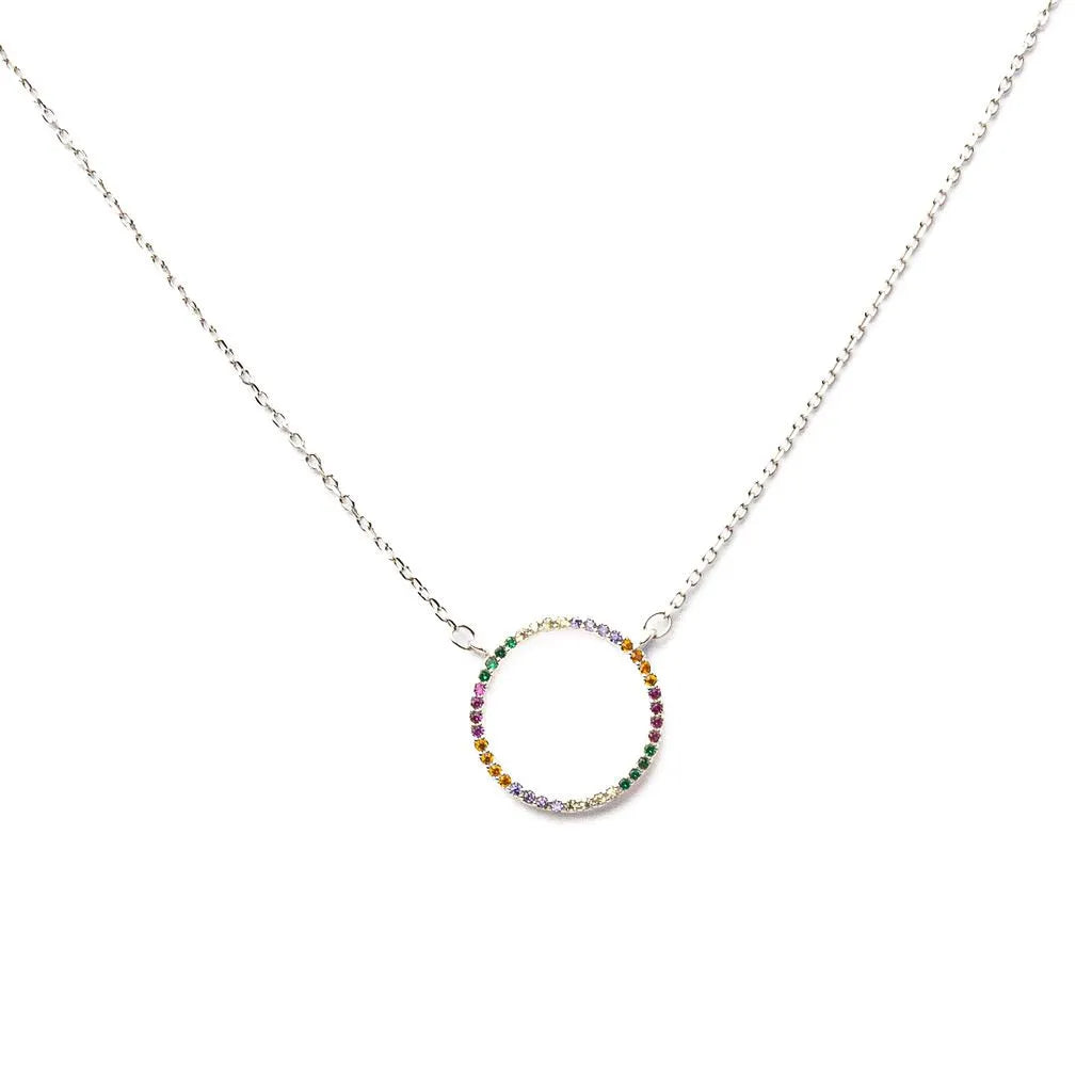 Alizia Halo Short Necklace