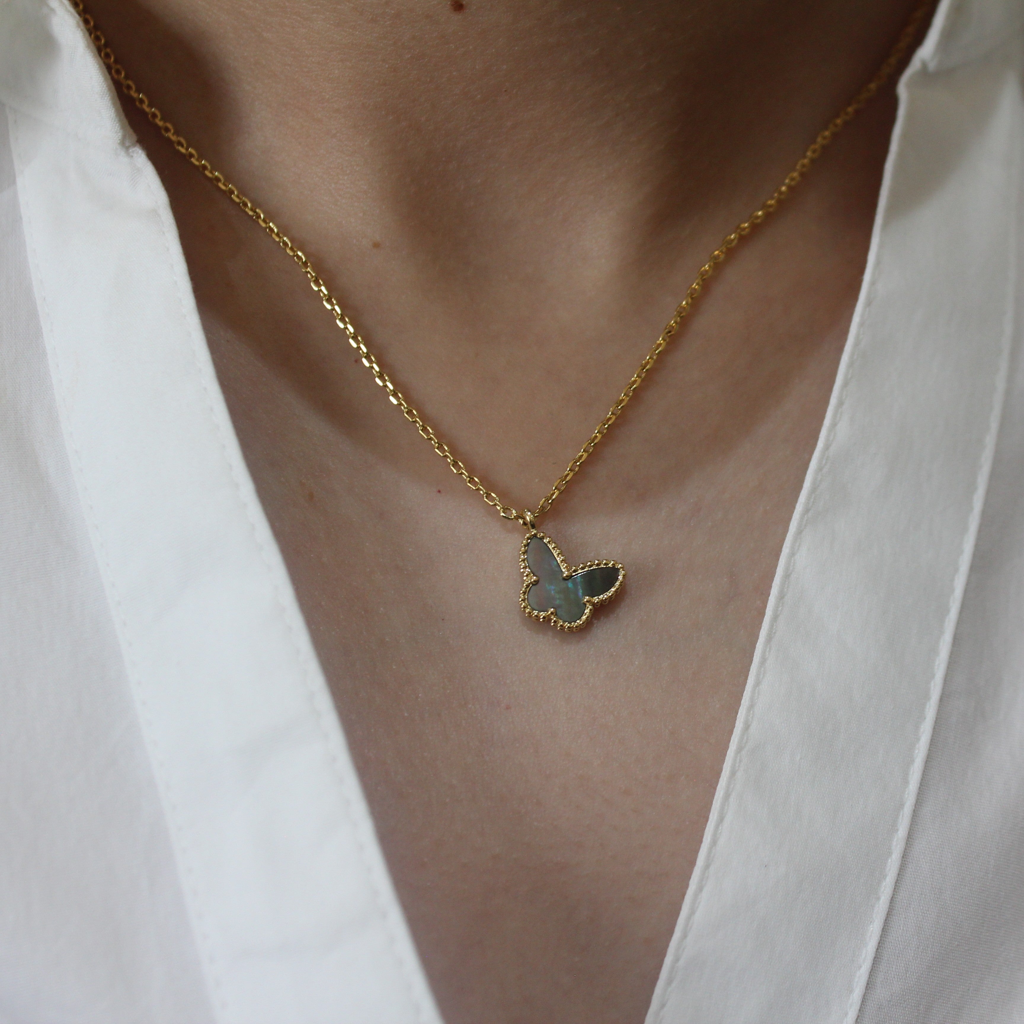 Alizia Butterfly Kiddie Necklace