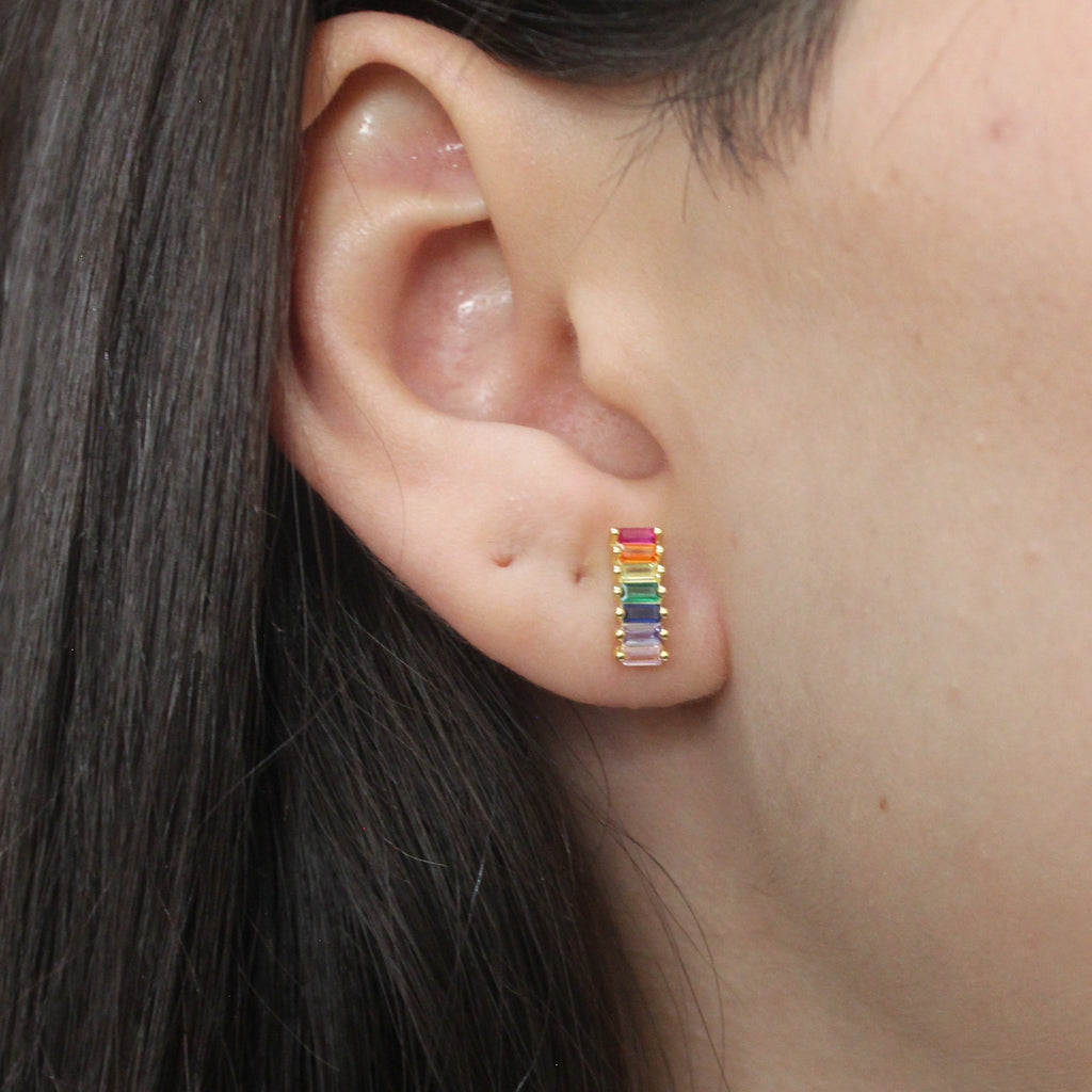 Alizia Cubic Crystal Stud Earrings
