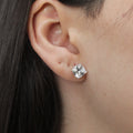 Alizia Chunky Square Stud Earrings
