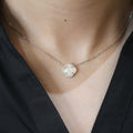 Alizia Crystal Edged Necklace