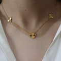 Alizia Single Shiny Clove Necklace