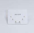 Alizia Diamond Stud 3 Pack Earring
