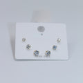 Alizia Diamond Stud 3 Pack Earring
