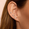 Alizia Hollow Heart 3 Pack Earring