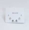 Alizia Halo Stud 3 Pack Earring