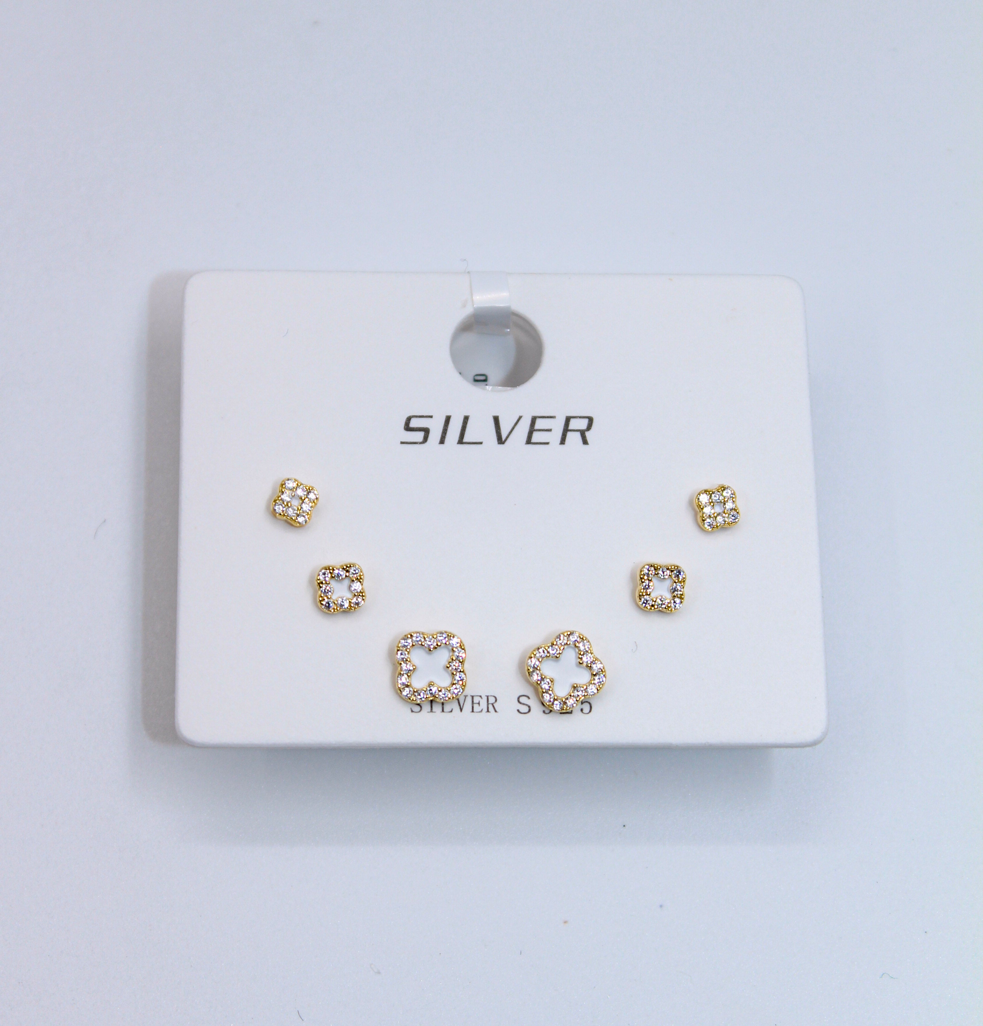 Alizia Mini Cloves 3 Pack Earring