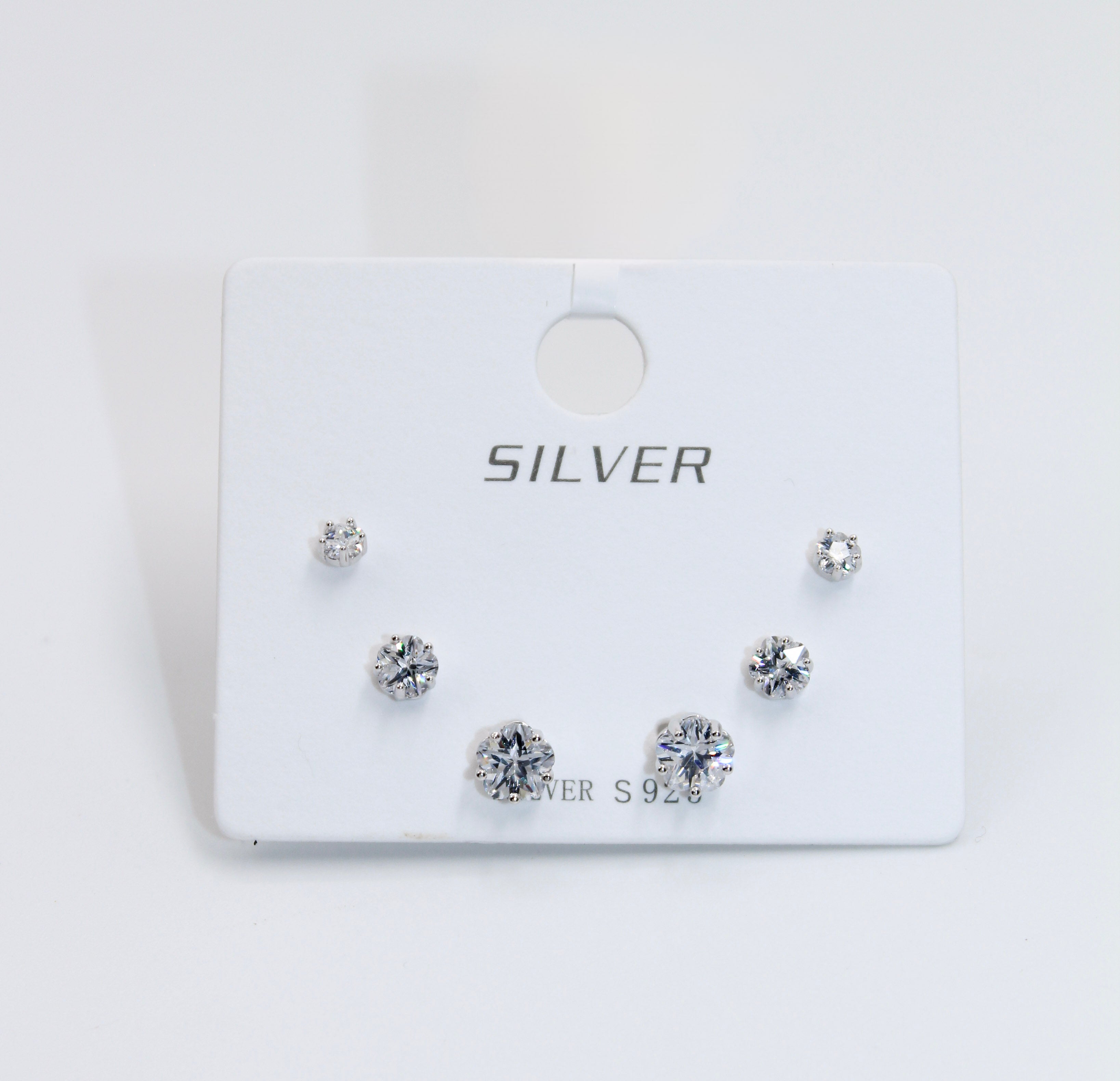 Alizia Bold Studs 3 Pack Earring