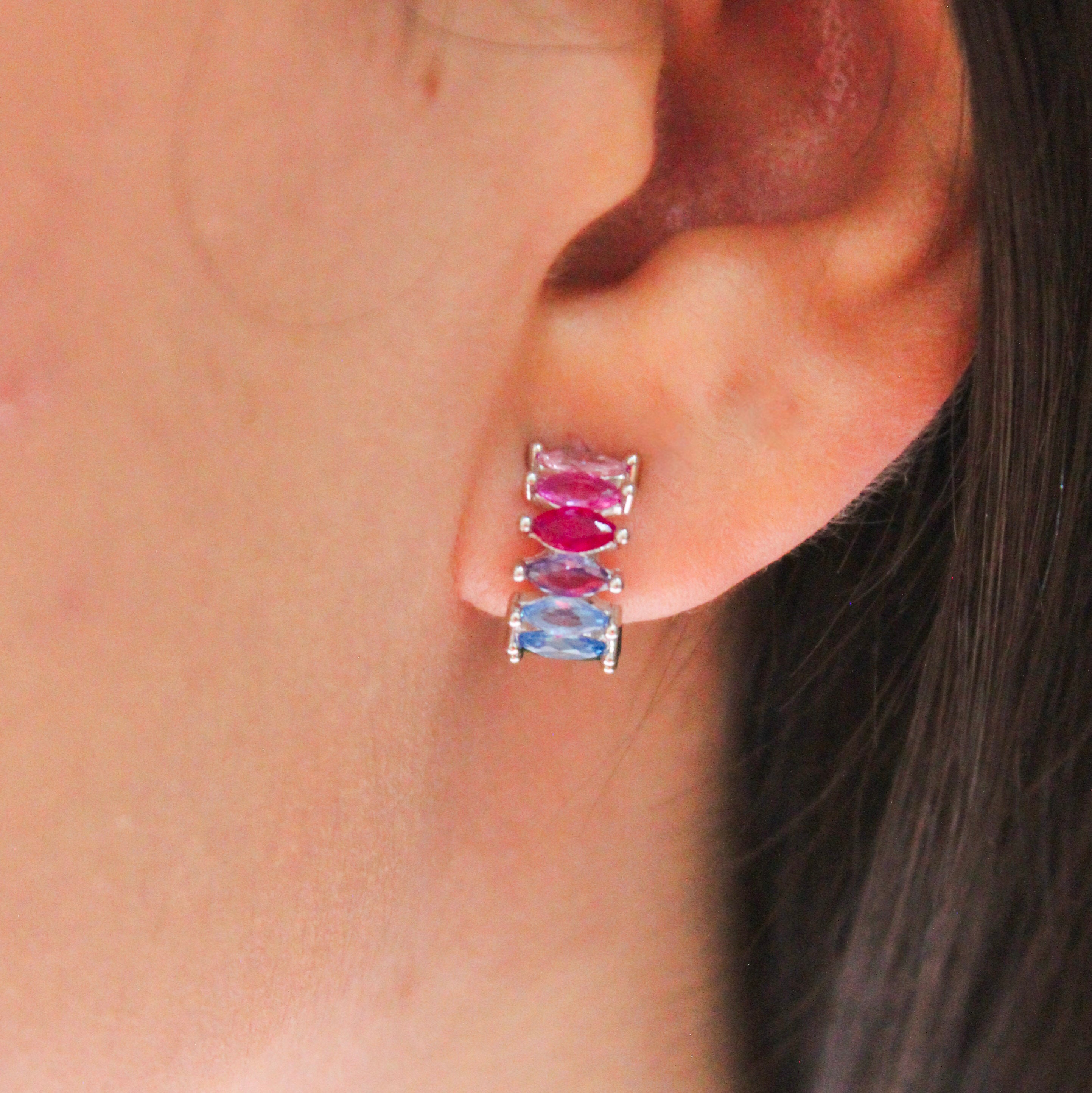 Alizia Baguette Hoops