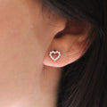 Alizia Kiddie Heart Studs