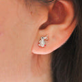 Alizia Kiddie Bunny Studs