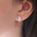 Alizia Leaf Hoops