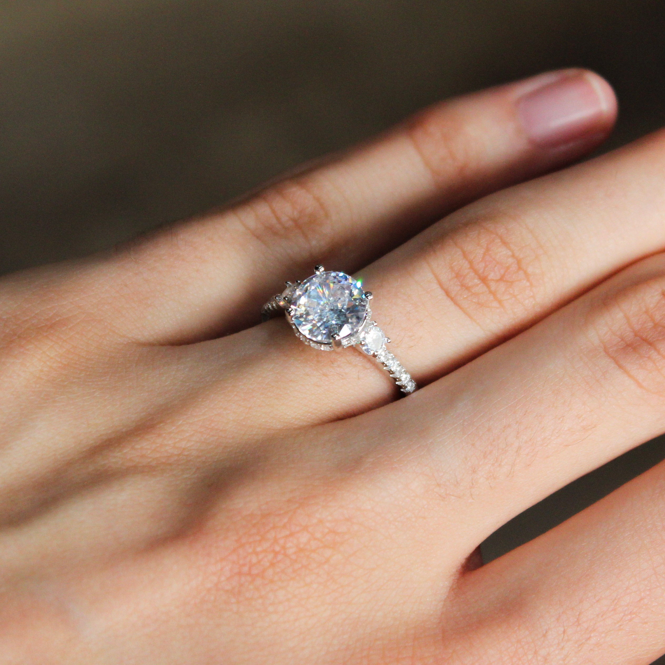 Alizia Round Cut Ring Size 7