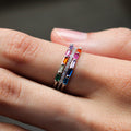 Alizia Double Baguette Ring Size 7