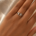 Alizia T Adjustable Ring