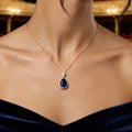 Alizia Diamond Pear Shaped Necklace