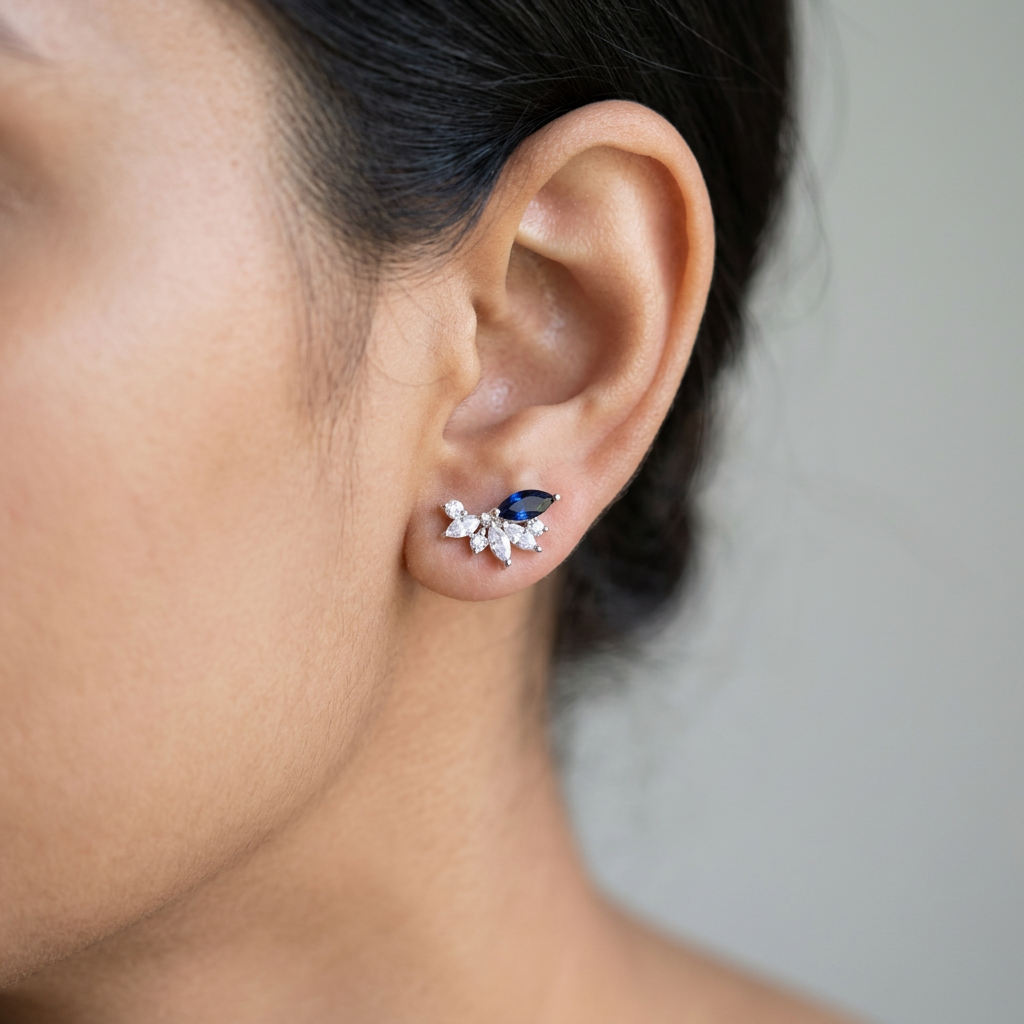 Alizia Clustered Diamond Studs