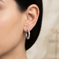 Alizia Single Serpent Hooped Earrings