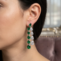 Alizia Drapey Drop Earrings