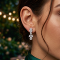 Alizia Inverted Rose Earring