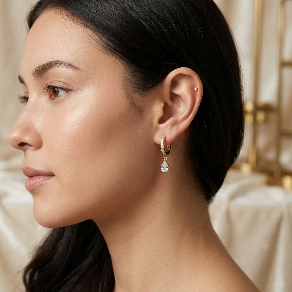 Alizia ALM Hoop Earrings