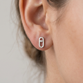 Alizia Simple Majestic Stud Earrings