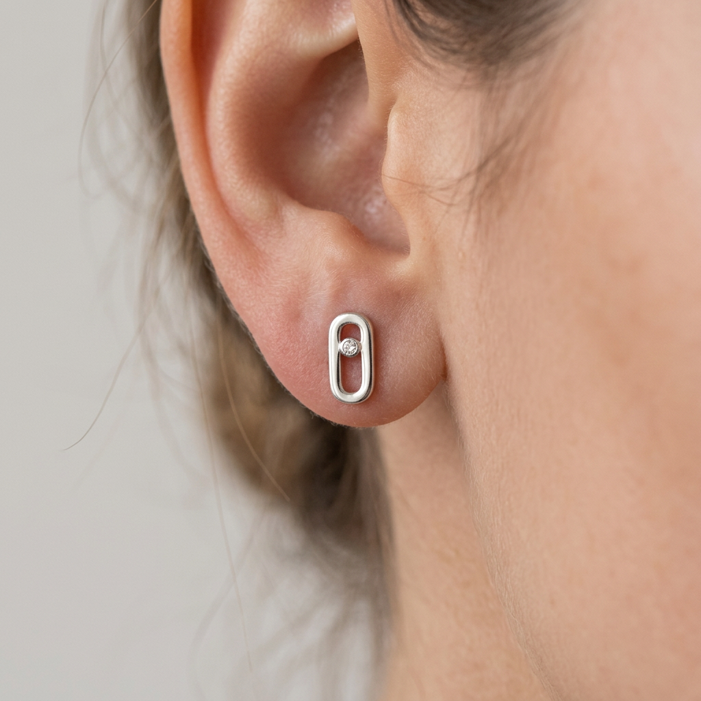Alizia Simple Majestic Stud Earrings