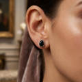 Alizia Pear Stone Stud Earrings-