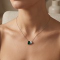 Alizia Two Stone Colour Necklace