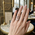 Alizia Circles Ring Size 6