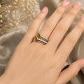 Alizia 4 Band Linked Ring Size 5