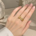Alizia Adjustable Link Ring