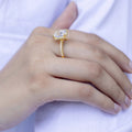 Alizia Rectangle Stone Size 6