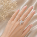 Alizia 4 Flower Adjustable Ring