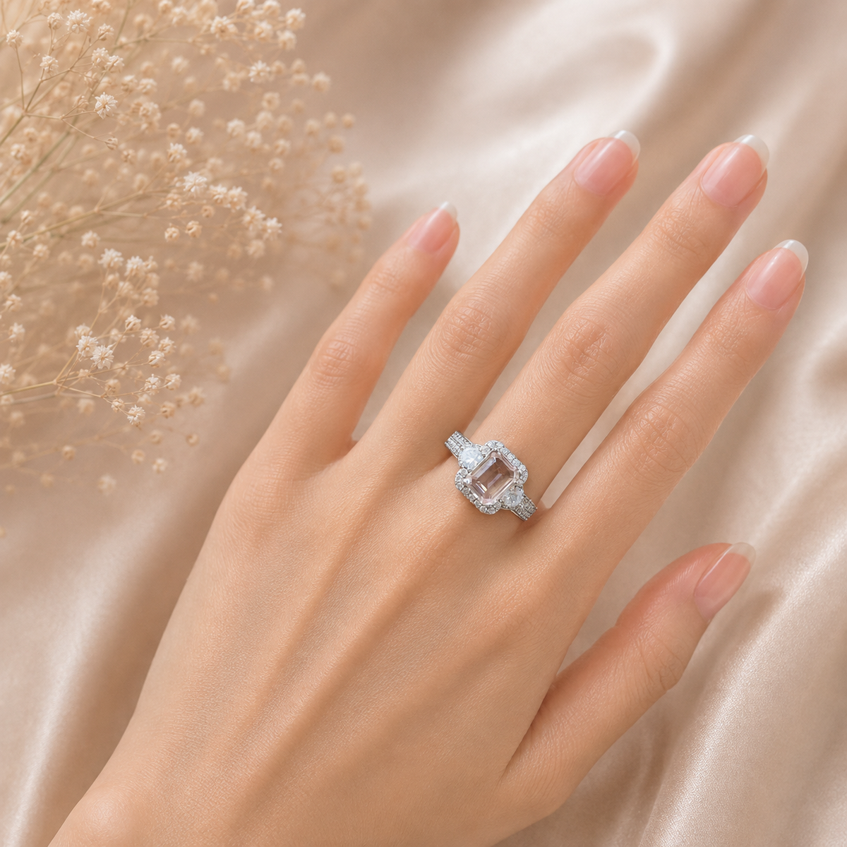 Alizia Square Ring Size 7