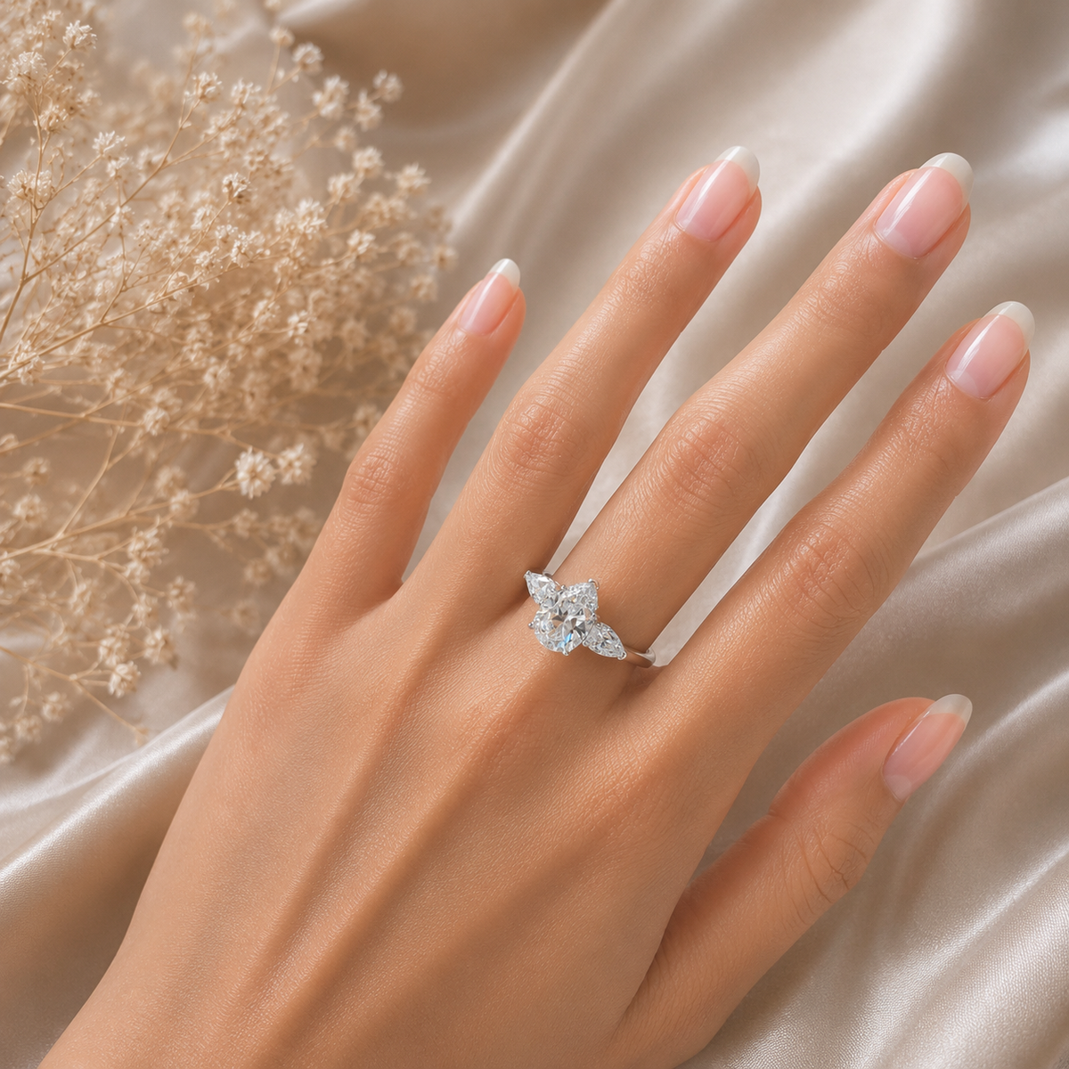 Alizia Pear 02 Ring Size 7