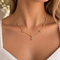 Alizia Belle Flower Necklace
