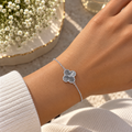 Alizia Thin Matte Single Clove Bracelet