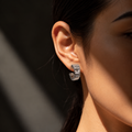 Alizia Tubogas Style Hoop Earrings