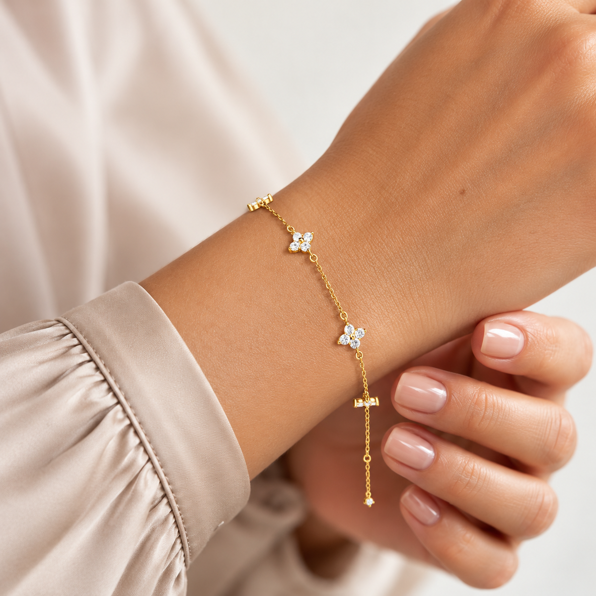 Alizia Four Leaf Clover Bracelets